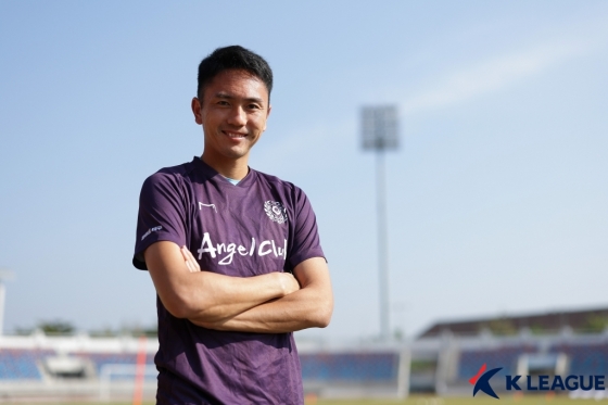 대구FC 일본인 수비수 요시노 쿄헤이. /사진=한국프로축구연맹 제공