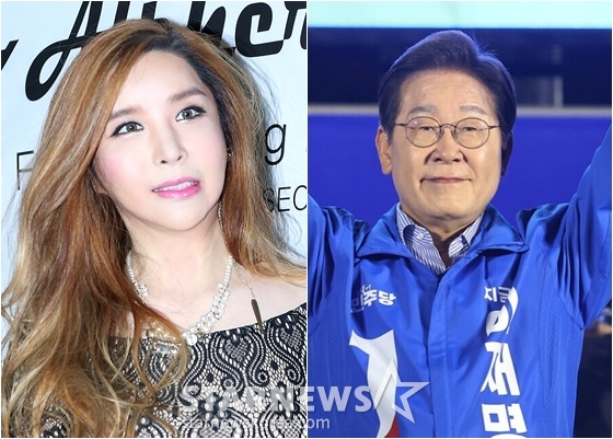 하리수(왼쪽), 이재명 대통령/사진=스타뉴스, 하리수 계정