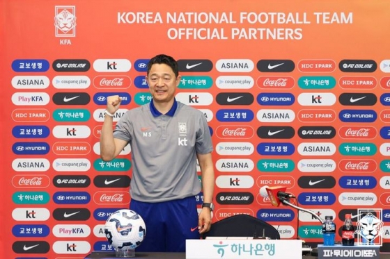 이민성 한국 U-22 축구대표팀 감독. /사진=대한축구협회 제공