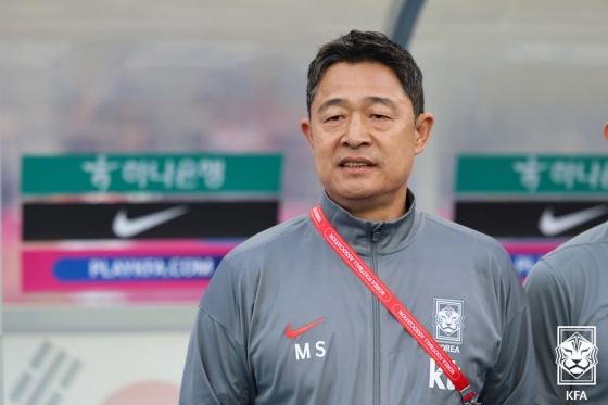 이민성 U-22 국가대표팀 감독. /사진=대한축구협회 제공