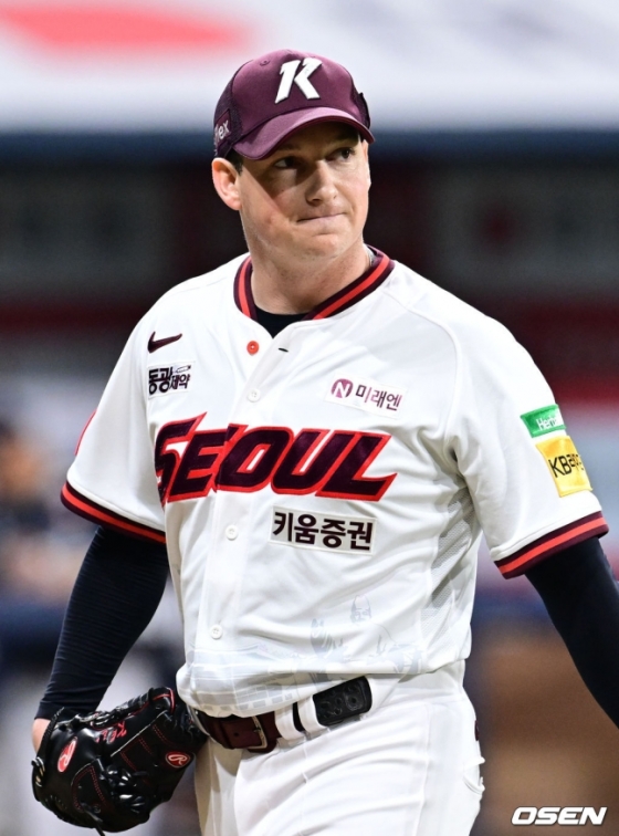 지난 5월 31일 선발로 등판한 로젠버그의 모습.