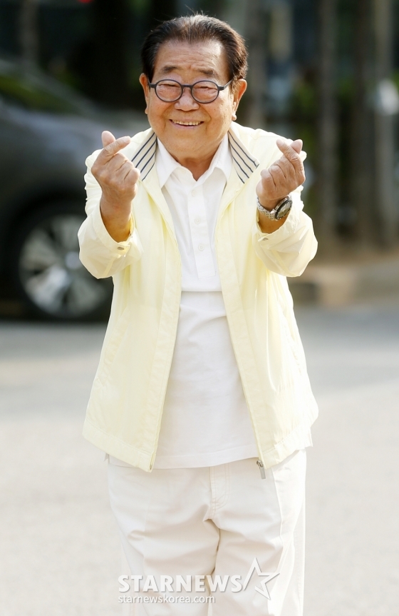 고 송해  /사진=김휘선 기자 hwijpg@