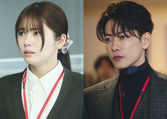 코시바 후우카(왼쪽)와 사토 타케루 /사진제공=CJ ENM