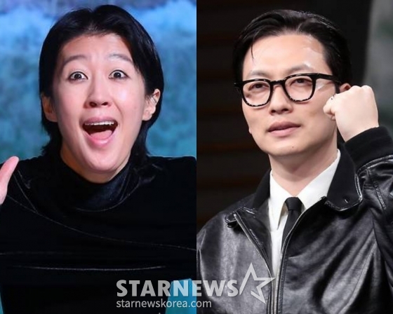 방송인 홍진경(왼쪽), 배우 이동휘 /사진=스타뉴스