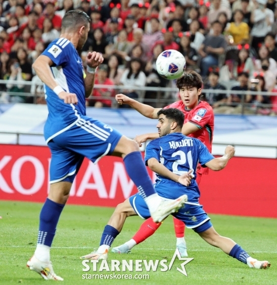 한국-쿠웨이트 경기 장면. /사진=강영조 선임기자