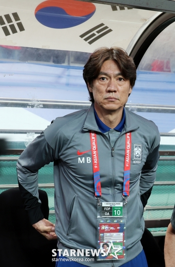 홍명보 한국 축구대표팀 감독. /사진=강영조 선임기자