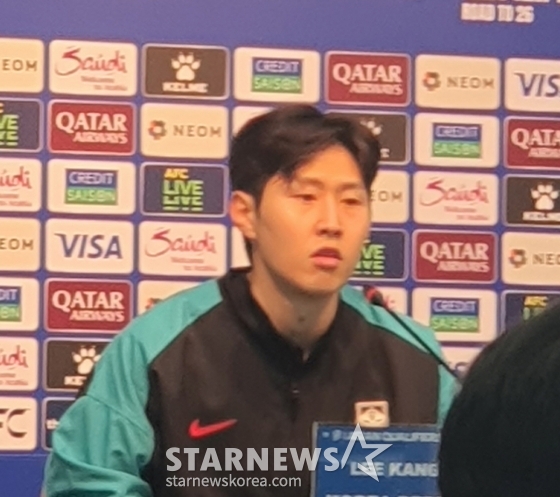 한국 축구대표팀 공격수 이강인. /사진=박재호 기자