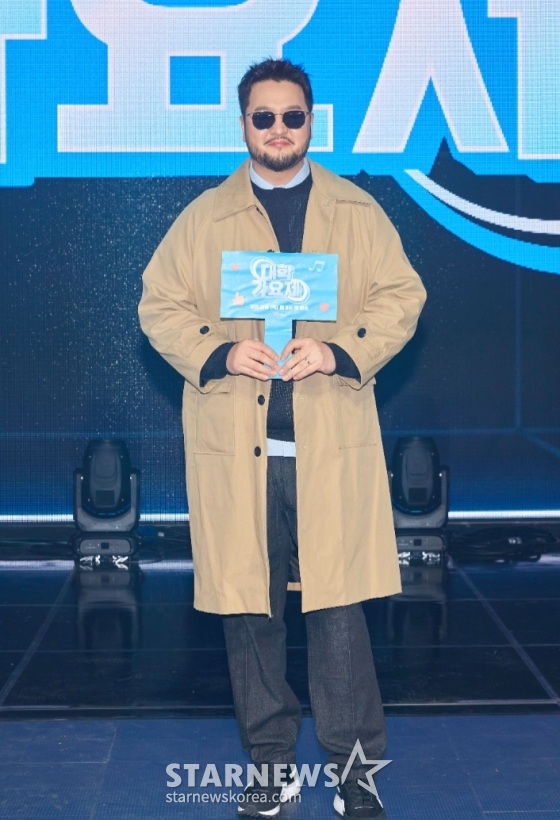 가수 김태우가 10일 오전 온라인으로 진행된  TV조선 &#039;대학가요제&#039; 제작발표회에 참석해 포즈를 취하고 있다. /사진제공=TV조선 2024.10.10 /사진=이동훈