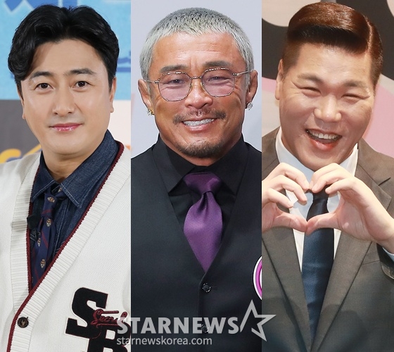 왼쪽부터 안정환, 추성훈, 서장훈 /사진=MBN, 스타뉴스