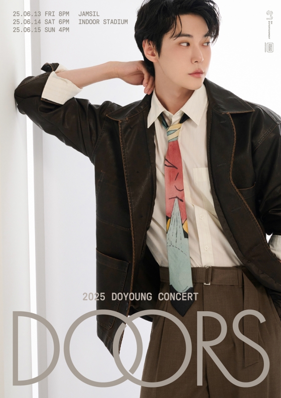 NCT 도영 두 번째 단독 콘서트 [ Doors ] 포스터 이미지/사진제공=에스엠엔터테인먼트