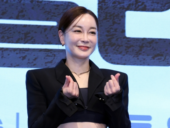 (서울=뉴스1) 황기선 기자 = 배우 김혜은이 25일 오후 서울 구로구 더세인트웨딩에서 열린 KBS2 특별기획 주말드라마 &#039;다리미 패밀리&#039; 제작발표회에서 포즈를 취하고 있다. 2024.9.25/뉴스1  Copyright (C) 뉴스1. All rights reserved. 무단 전재 및 재배포,  AI학습 이용 금지. /사진=(서울=뉴스1) 황기선 기자
