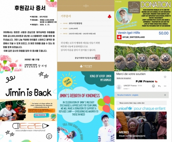 /사진=지민 글로벌 팬덤