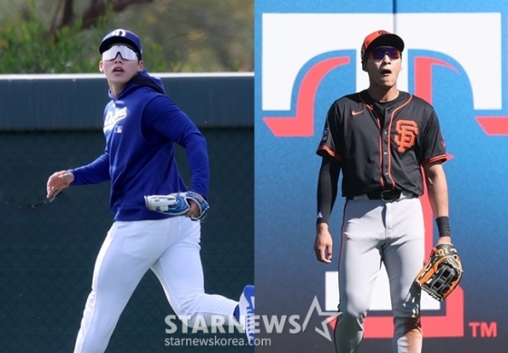 김혜성(왼쪽)과 이정후. /사진=김진경 대기자 