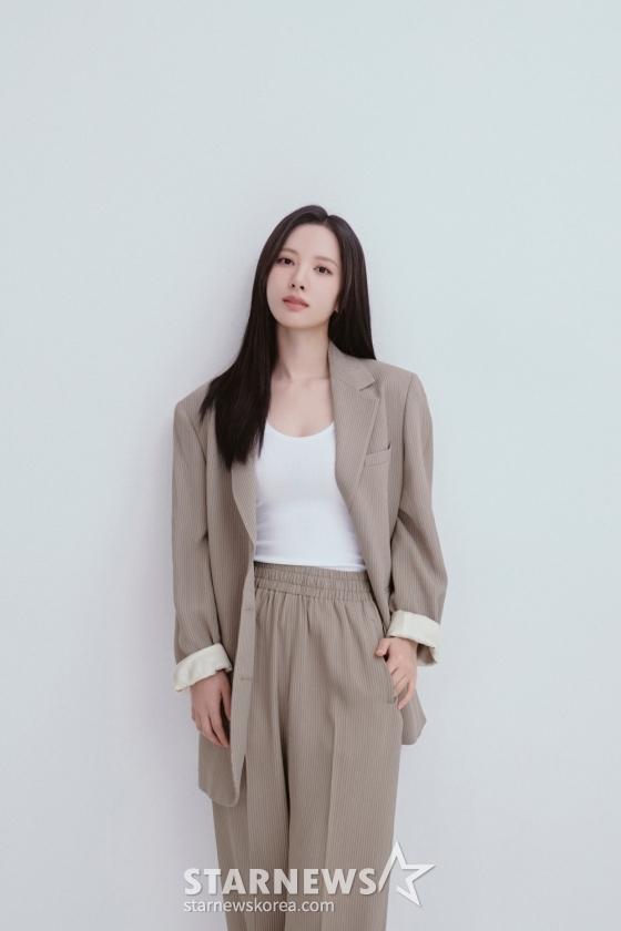 SBS 드라마 &#039;귀궁&#039;의 배우 김지연이 9일 진행된 라운드 인터뷰를 위해 포즈를 취하고 있다. /사진제공=킹콩by스타쉽 2025.06.09 /사진=김휘선 hwijpg@