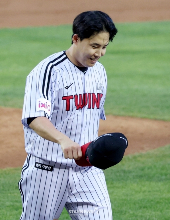 LG 임찬규. /사진=김동윤 기자 