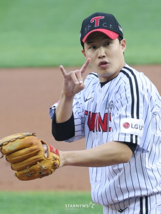 LG 임찬규. /사진=김동윤 기자 