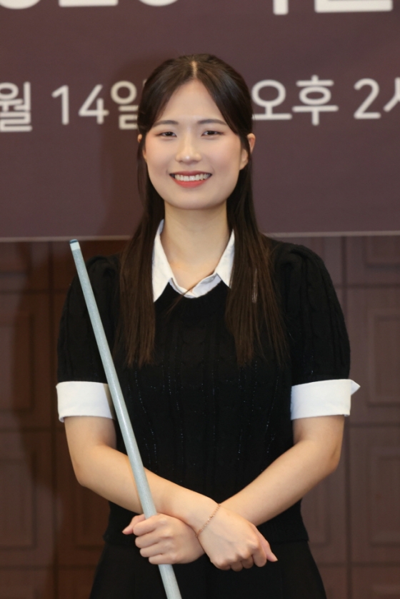 LPBA 챔피언십에 데뷔하는 여자 아마 랭킹 2위 박정현. /사진=PBA 투어 제공