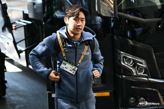 경기 전 이강인. /AFPBBNews=뉴스1