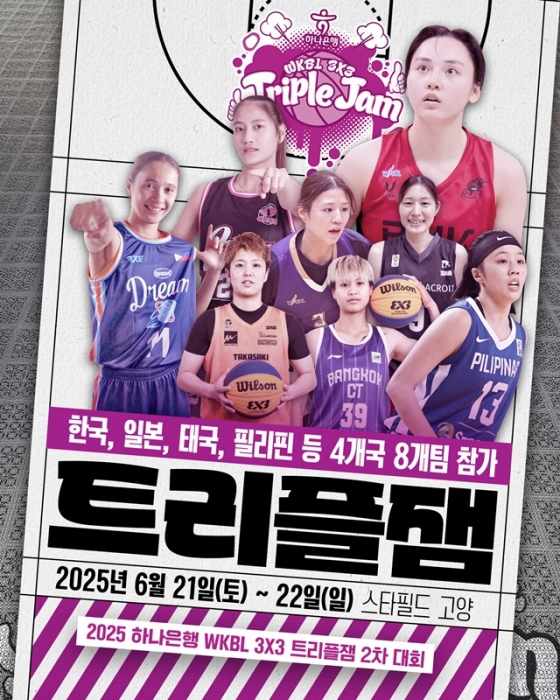 WKBL 3X3 트리픔잼. /사진=WKBL 제공