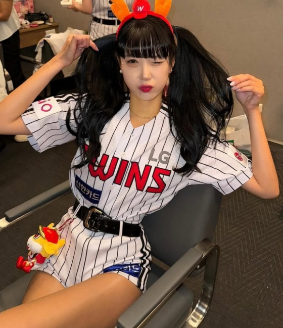 원민주 치어리더. /사진=원민주 SNS 갈무리