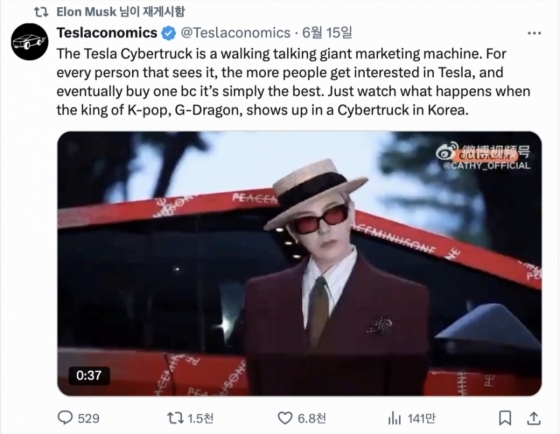 /사진=일론 머스크 X(구 트위터) 캡처