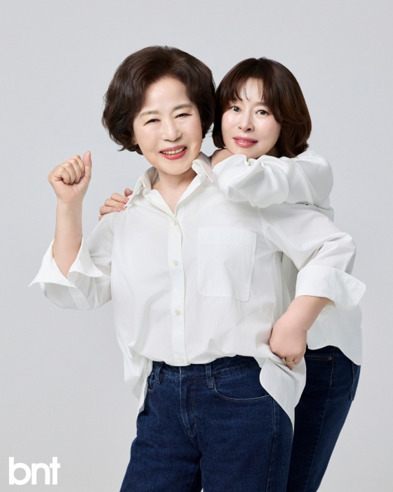 예지원 모녀 /사진=bnt