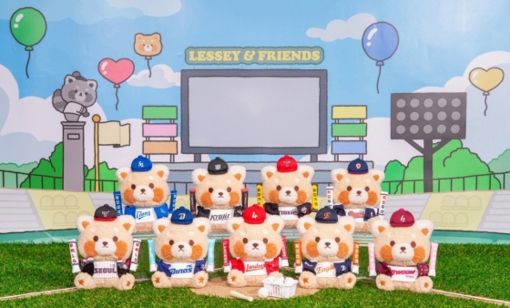에버랜드 레시앤프렌즈 X KBO 콜라보 &#039;최강레시&#039; 굿즈