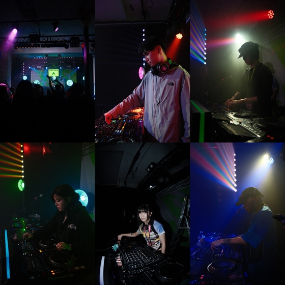 SXSW 공연사진_왼쪽 윗줄부터 [전경- Coziest - Mar Vista - 7ip7o3 - yunji - h4rdy]/사진제공=에스엠엔터테인먼트