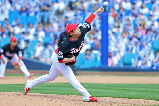 KIA 타이거즈 불펜 투수 이준영. /사진=KIA 타이거즈 제공