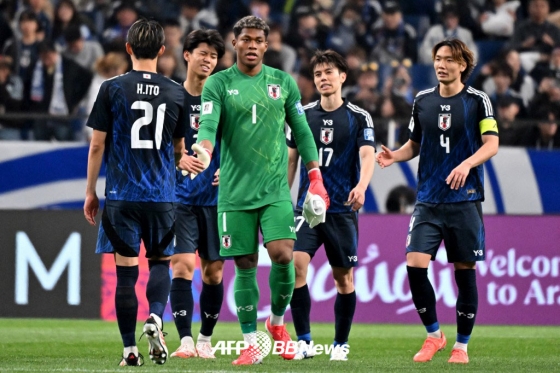 일본 축구대표팀 선수들. /AFPBBNews=뉴스1