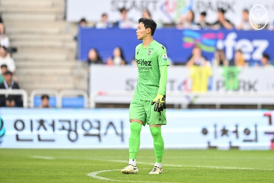 인천 유나이티드 골키퍼 민성준. /사진=인천 유나이티드 제공