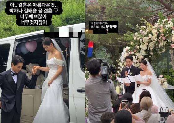 /사진=문지인, 이주리 SNS