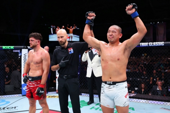 박준용(오른쪽). /사진=UFC 제공