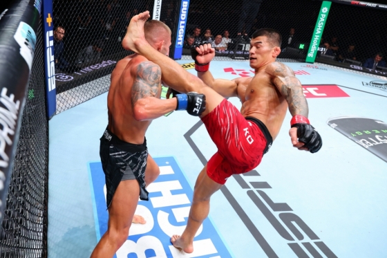 고석현(오른쪽). /사진=UFC 제공