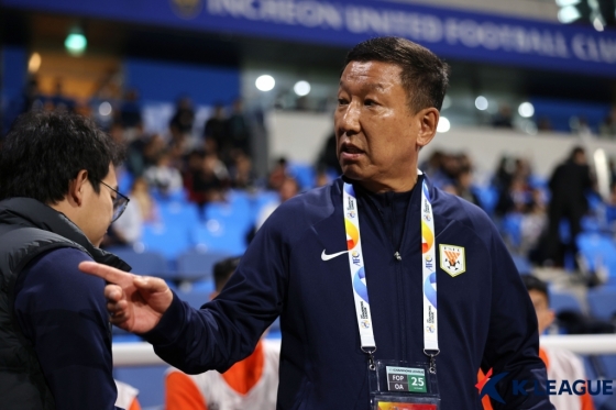 최강희 감독. /사진=한국프로축구연맹 제공