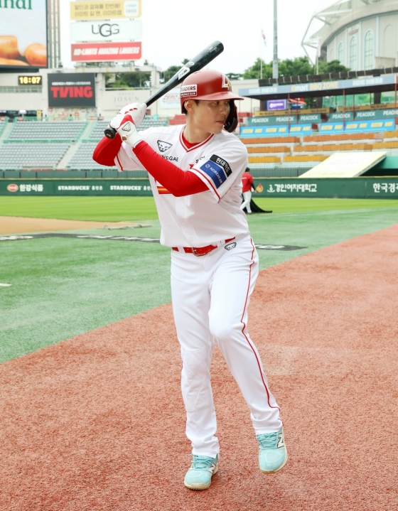 SSG 랜더스 외야수 김성욱. /사진=SSG 랜더스 제공