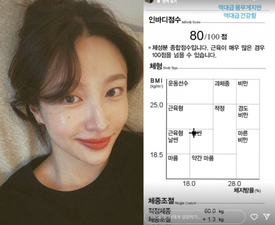 /사진=하니 SNS