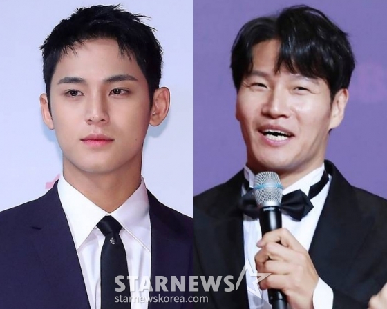 그룹 세븐틴 민규(왼쪽), 가수 김종국 /사진=스타뉴스