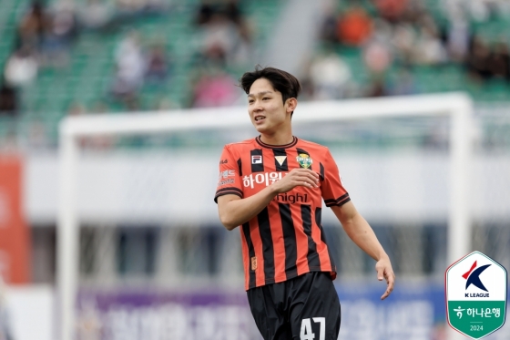 강원FC 시절 양민혁. /사진=한국프로축구연맹