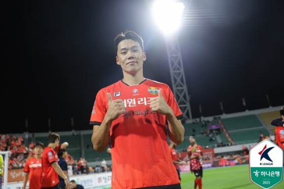 강원FC 모재현. /사진=한국프로축구연맹 제공