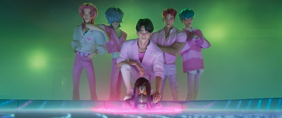 &#039;케이팝 데몬 헌터스&#039; 사자보이즈 /사진제공=넷플릭스