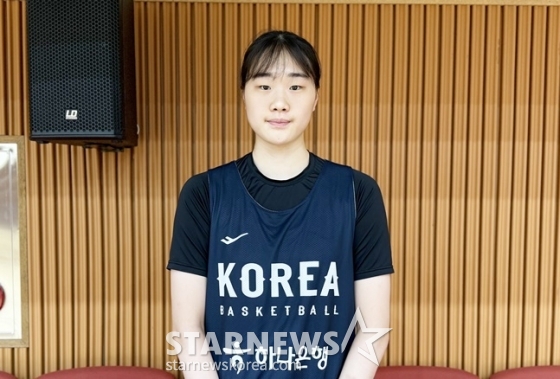 수피아여고 이가현이 스타뉴스와 인터뷰를 하고 있다. /사진=양정웅 기자 