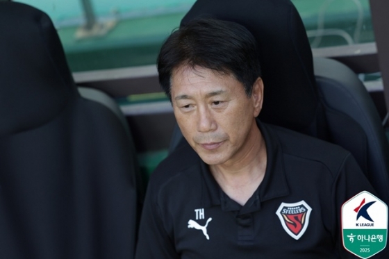 박태하 포항스틸러스 감독. /사진=한국프로축구연맹 제공