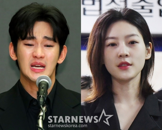 김수현, 고(故) 김새론 /사진=스타뉴스 