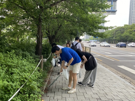 스포츠윤리센터 &#039;플로깅 데이&#039; 모습. /사진=센터 제공