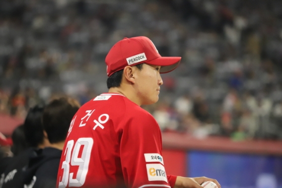 SSG 투수 김건우. /사진=SSG 랜더스 제공