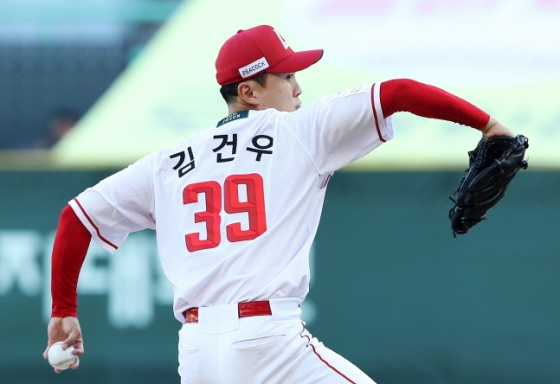 SSG 김건우. /사진=SSG 랜더스 제공