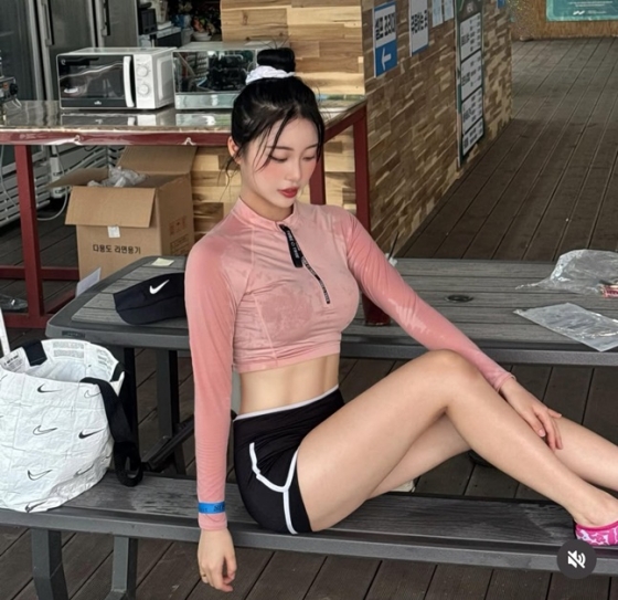 /사진=유세빈 치어리더 SNS 갈무리