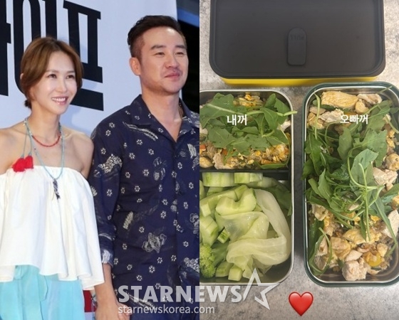 윤혜진과 엄태웅/사진=스타뉴스, 윤혜진 SNS