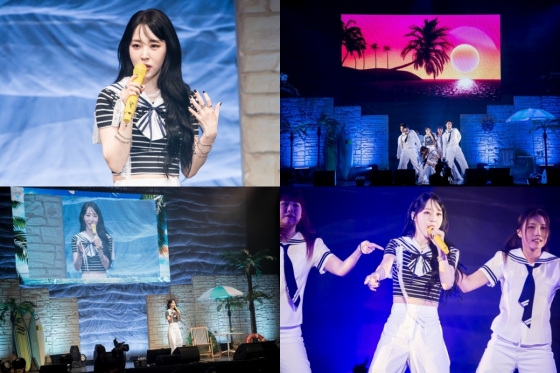 룹 마마무(MAMAMOO) 멤버 문별이 도쿄 팬콘서트를 성료했다/사진제공=알비더블유